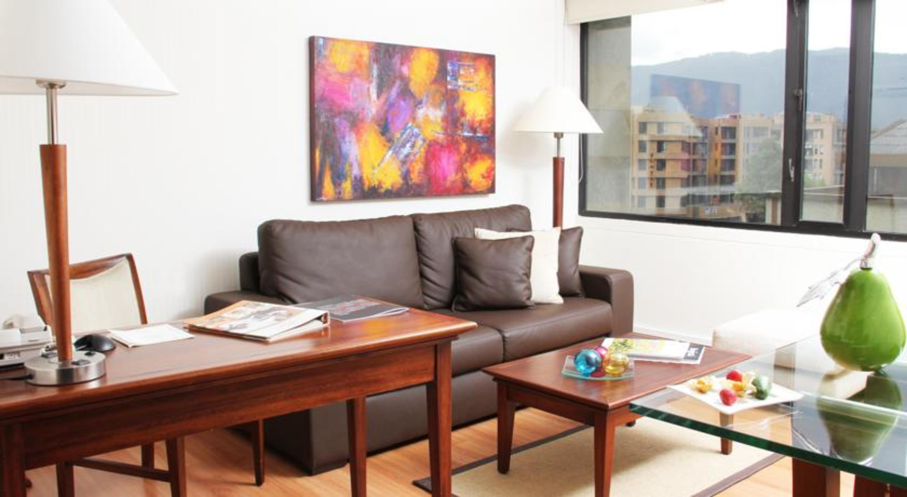 Bogota Plaza Hotel Bogotá Exterior foto A living room
