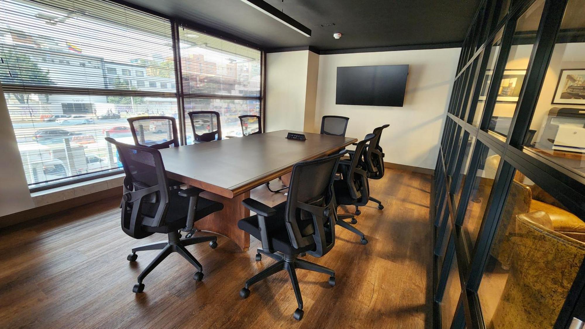 Bogota Plaza Hotel Bogotá Exterior foto A meeting room at the company's headquarters in Bangalore